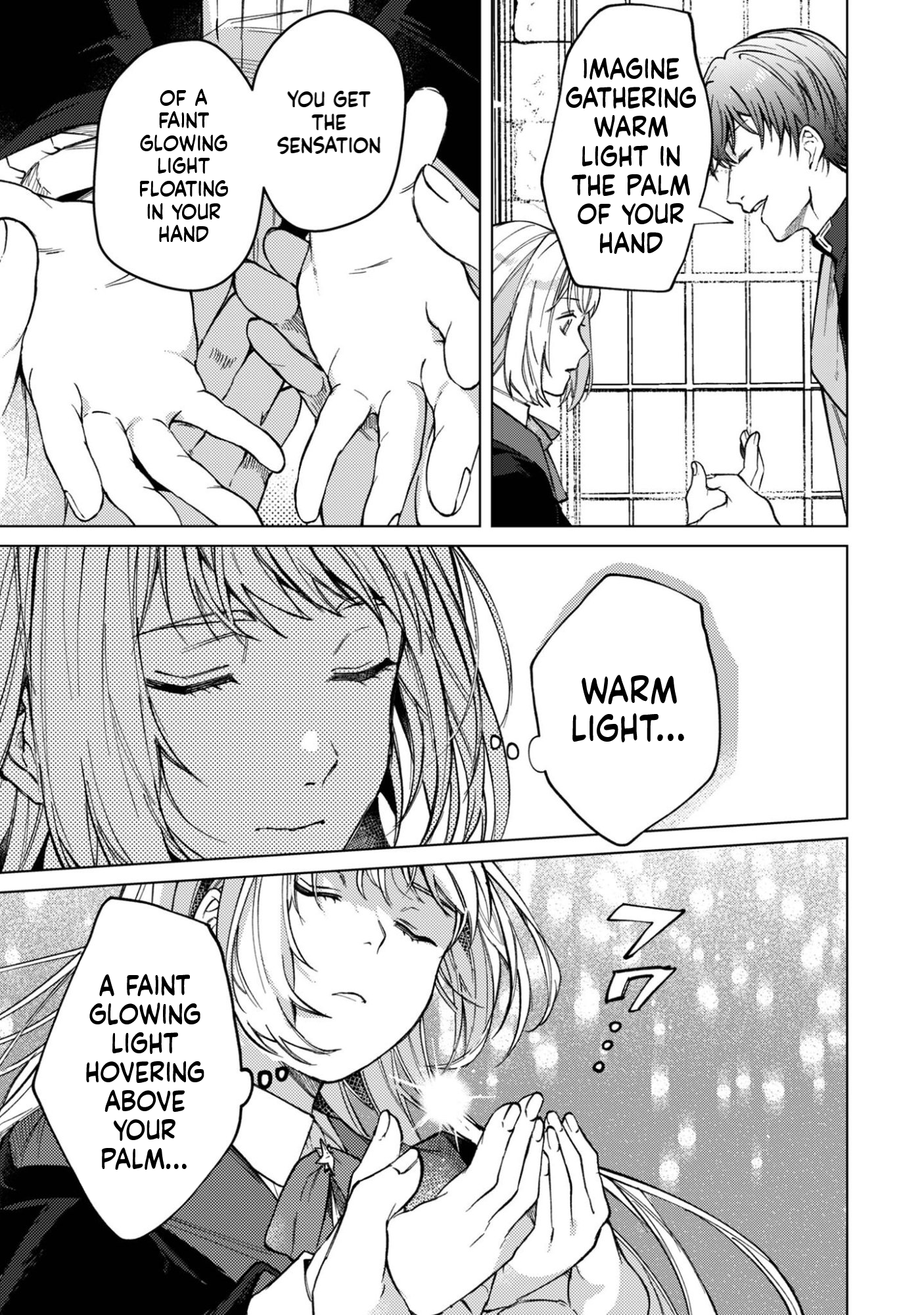 The Unlucky Noble Daughter Got A Bright Future Because Of The Light Wizard. Chapter 4 Page 32