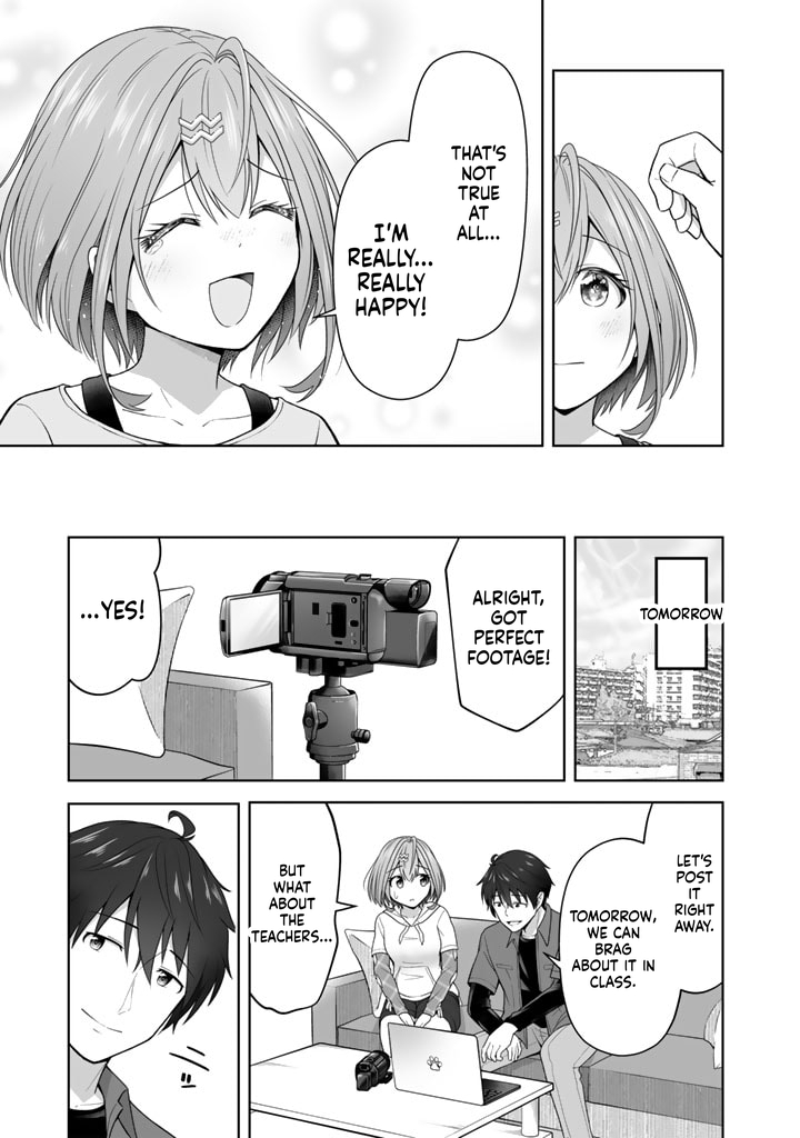 Tonight, I'm Searching for Wild Grasses (Dinner) with a High School Girl Chapter 5 Page 14