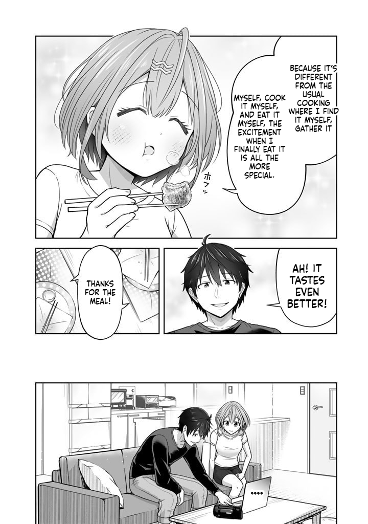 Tonight, I'm Searching for Wild Grasses (Dinner) with a High School Girl Chapter 3 Page 13