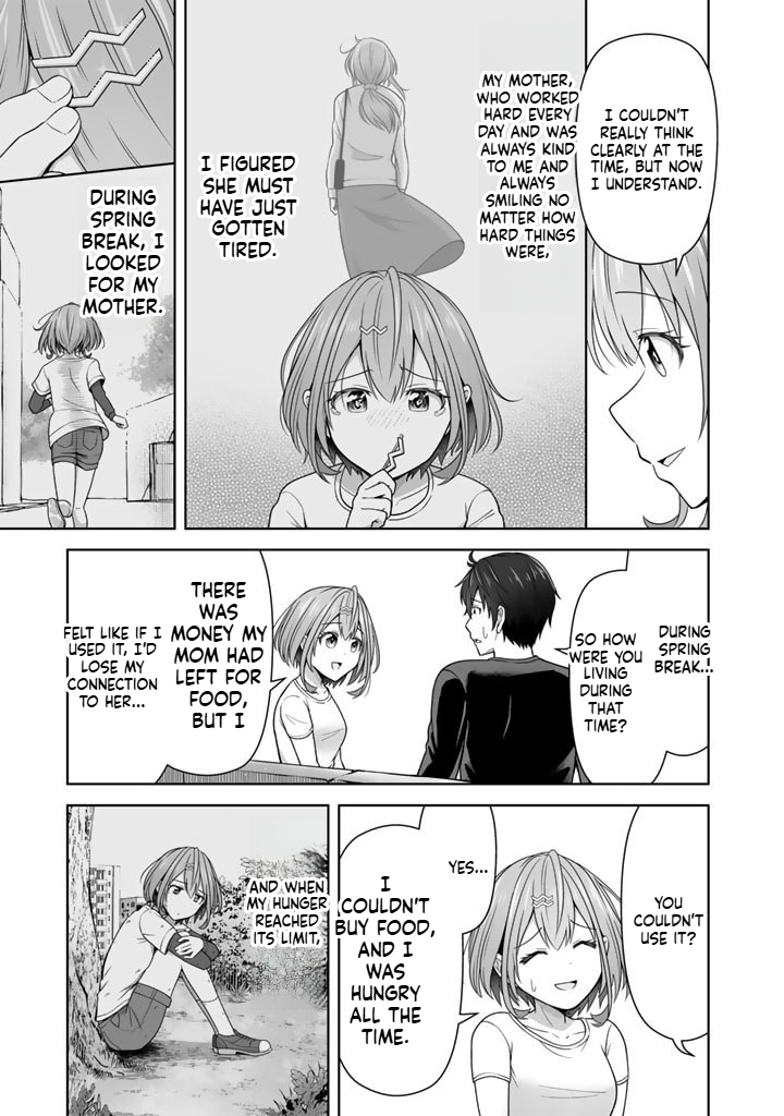 Tonight, I'm Searching for Wild Grasses (Dinner) with a High School Girl Chapter 3 Page 18