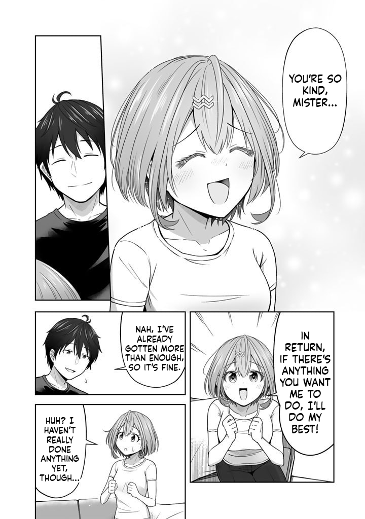 Tonight, I'm Searching for Wild Grasses (Dinner) with a High School Girl Chapter 3 Page 27