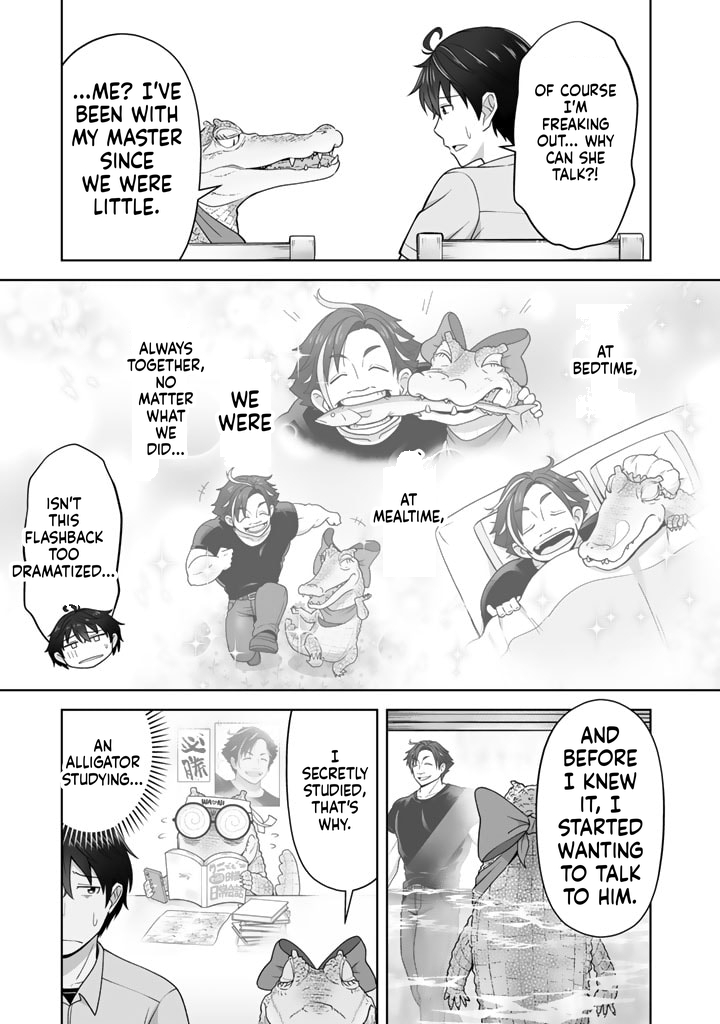 Tonight, I'm Searching for Wild Grasses (Dinner) with a High School Girl Chapter 6 Page 14