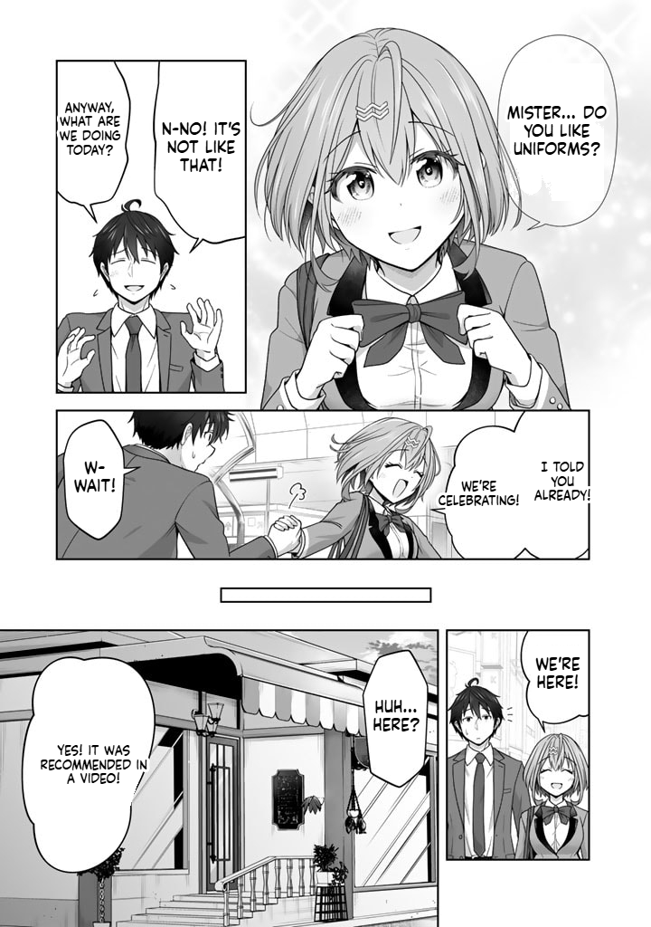 Tonight, I'm Searching for Wild Grasses (Dinner) with a High School Girl Chapter 4 Page 18