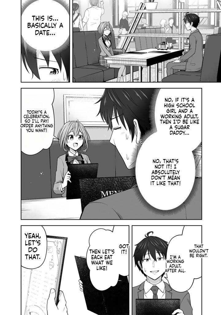 Tonight, I'm Searching for Wild Grasses (Dinner) with a High School Girl Chapter 4 Page 19