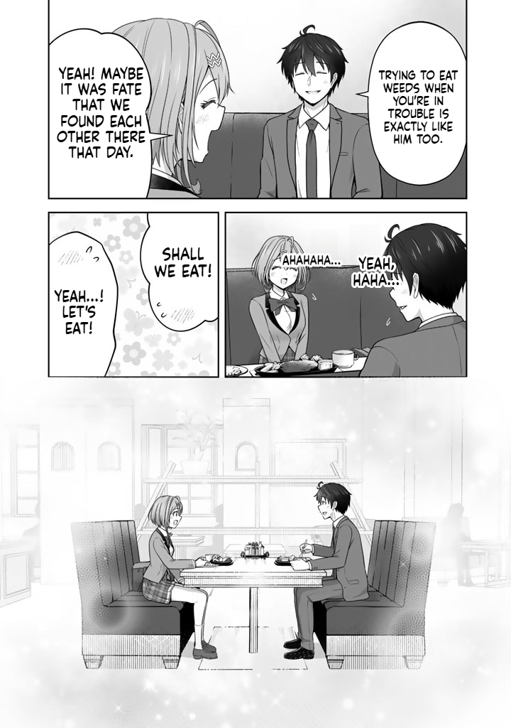 Tonight, I'm Searching for Wild Grasses (Dinner) with a High School Girl Chapter 4 Page 21