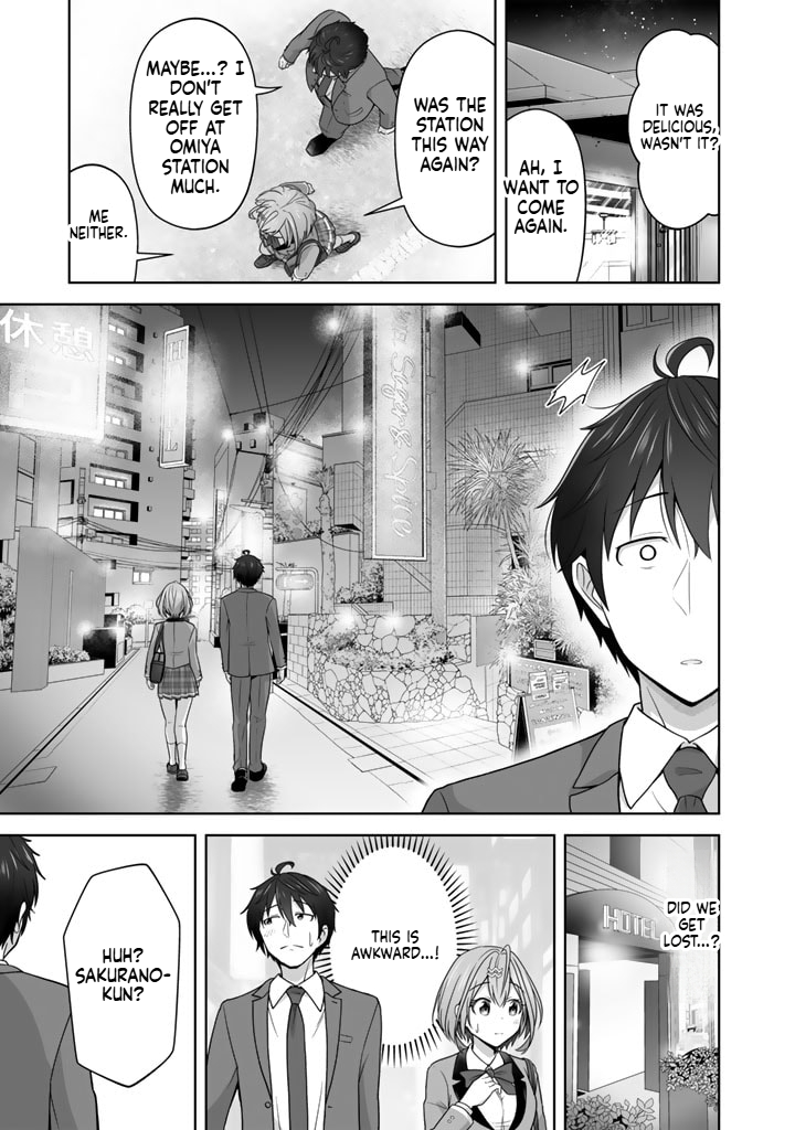 Tonight, I'm Searching for Wild Grasses (Dinner) with a High School Girl Chapter 4 Page 22