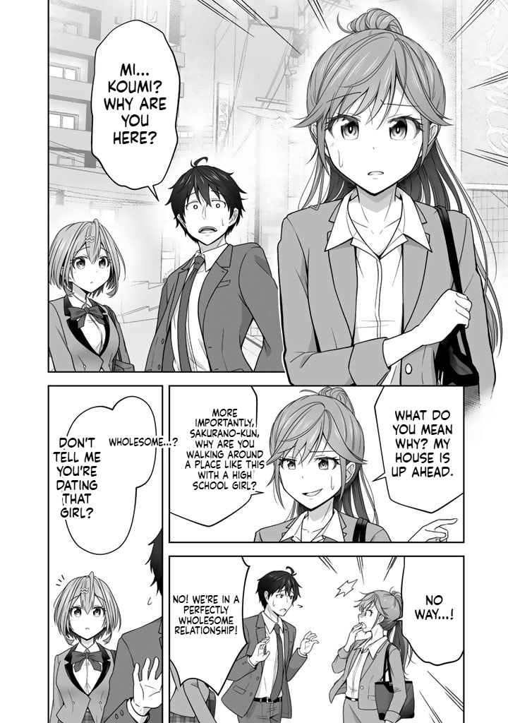 Tonight, I'm Searching for Wild Grasses (Dinner) with a High School Girl Chapter 4 Page 23