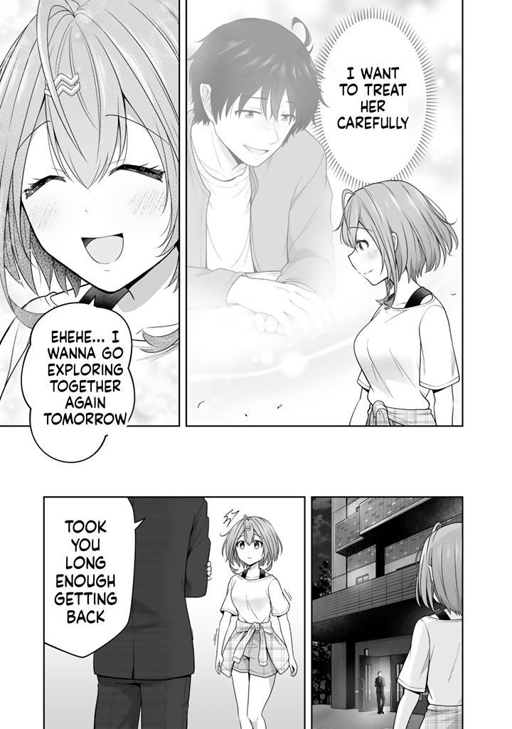 Tonight, I'm Searching for Wild Grasses (Dinner) with a High School Girl Chapter 8 Page 32