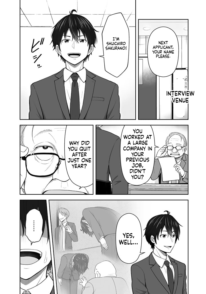 Tonight, I'm Searching for Wild Grasses (Dinner) with a High School Girl Chapter 1 Page 14