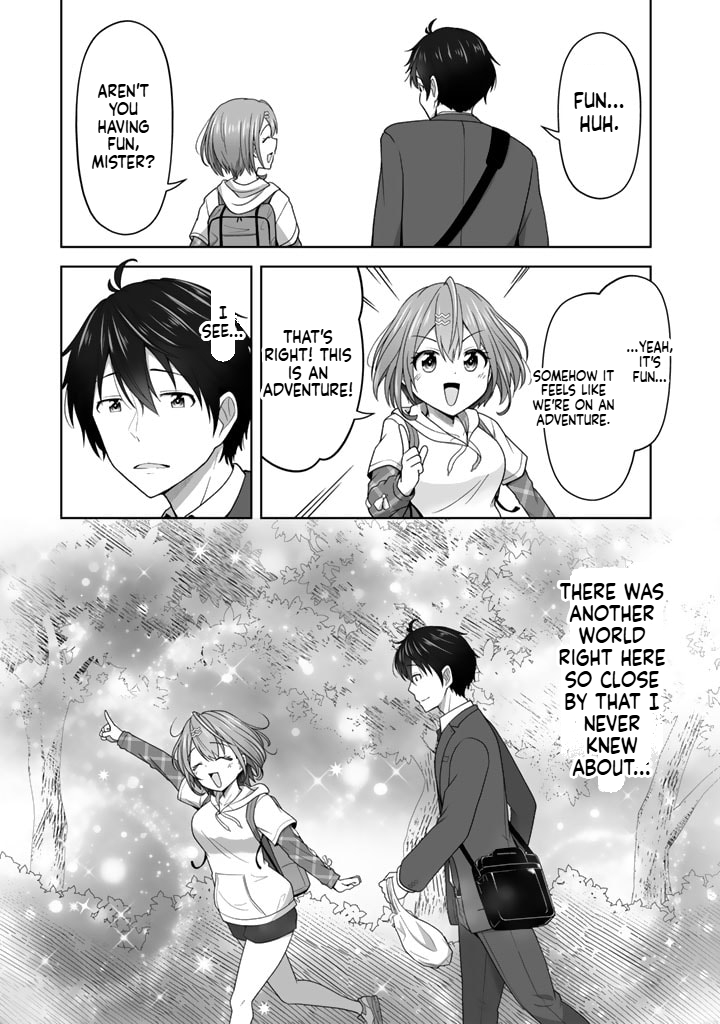Tonight, I'm Searching for Wild Grasses (Dinner) with a High School Girl Chapter 1 Page 29
