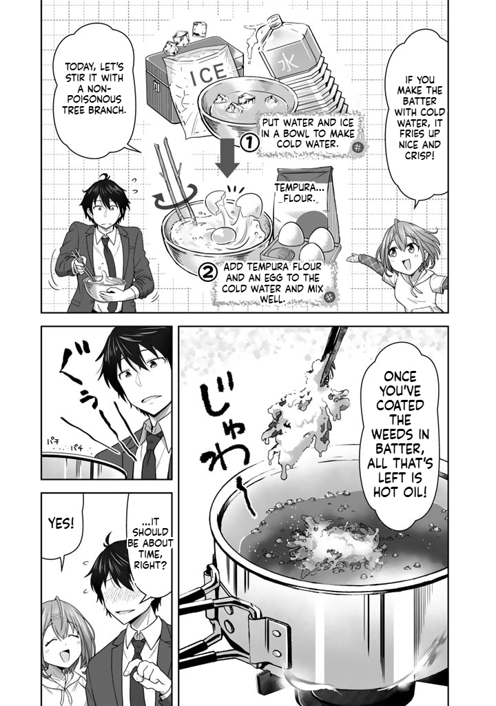 Tonight, I'm Searching for Wild Grasses (Dinner) with a High School Girl Chapter 1 Page 31