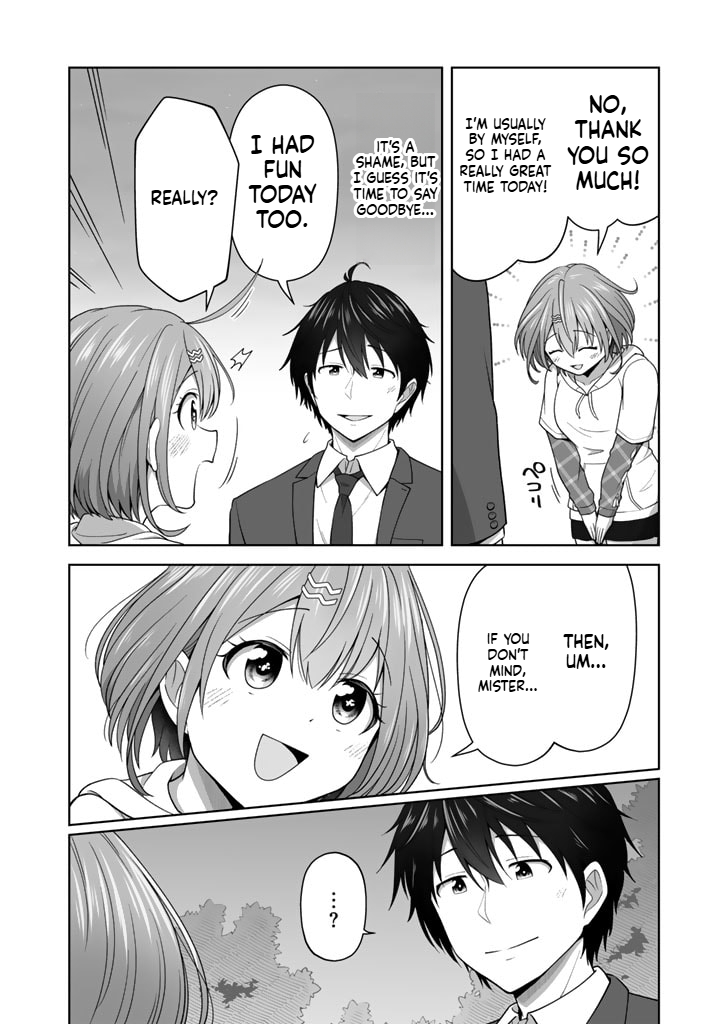 Tonight, I'm Searching for Wild Grasses (Dinner) with a High School Girl Chapter 1 Page 38
