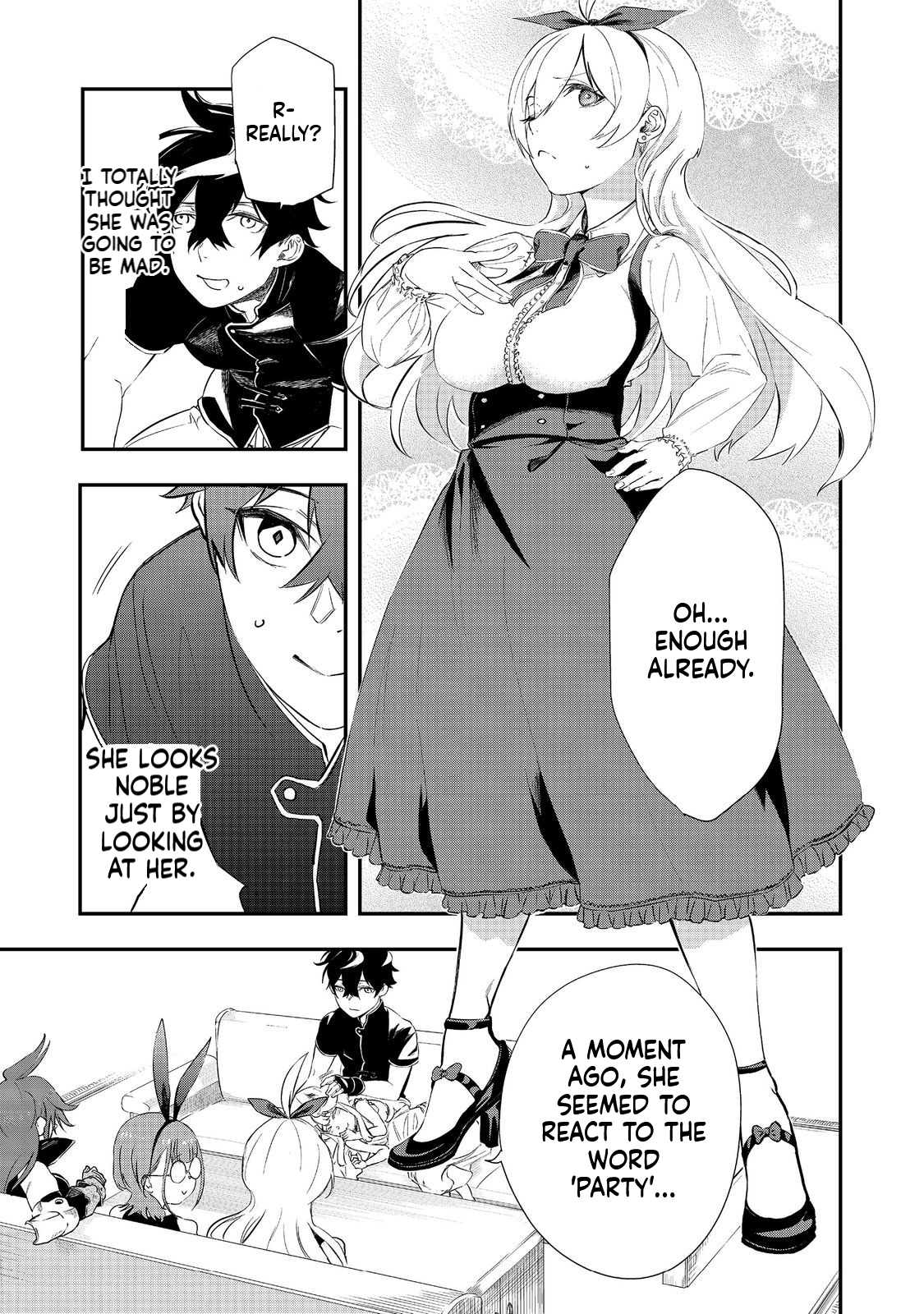 Zero Magician: I was Supporting the S-Rank Hero Party with All My Might. The Strongest Magician Who was Exiled Developed a Fear of Parties. I Decided to Put All My Effort into Making Each Person Unique. Chapter 7 Page 14